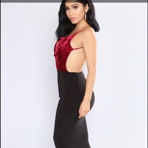 Velvet Bodysuit